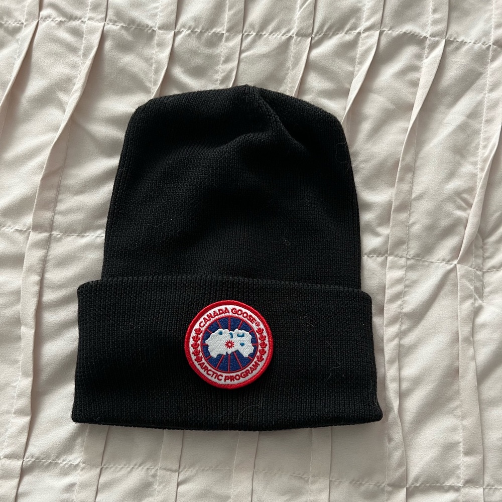 Black Canada Goose Beanie